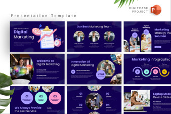Digital Marketing Agency PowerPoint Template